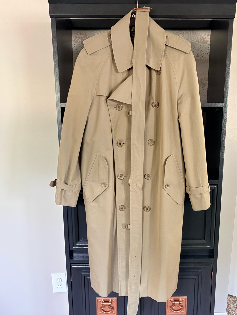 Vintage Burberry Trench Coat 48R